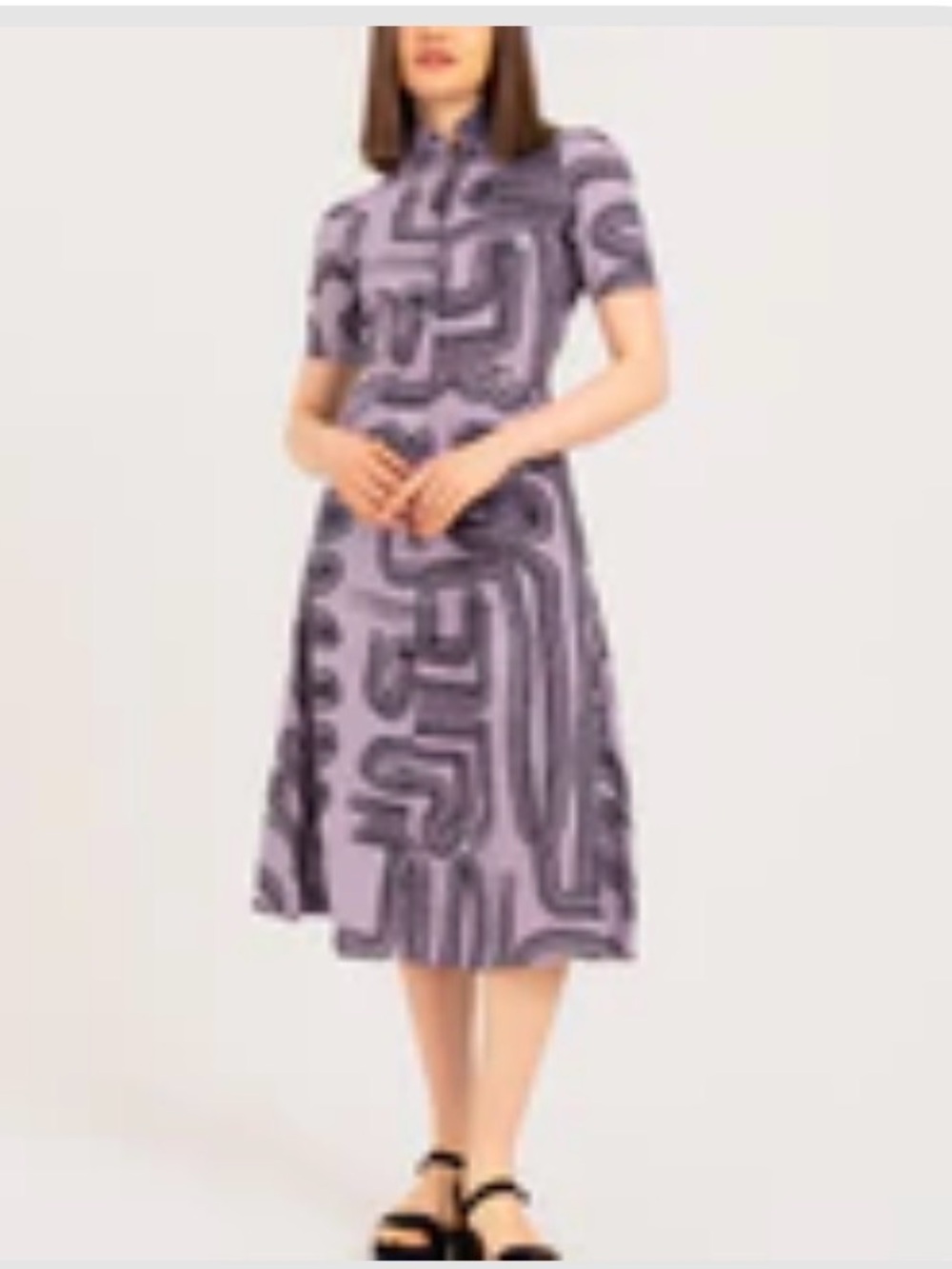 Bel Kazan Dallas Lilac Zen Dress M